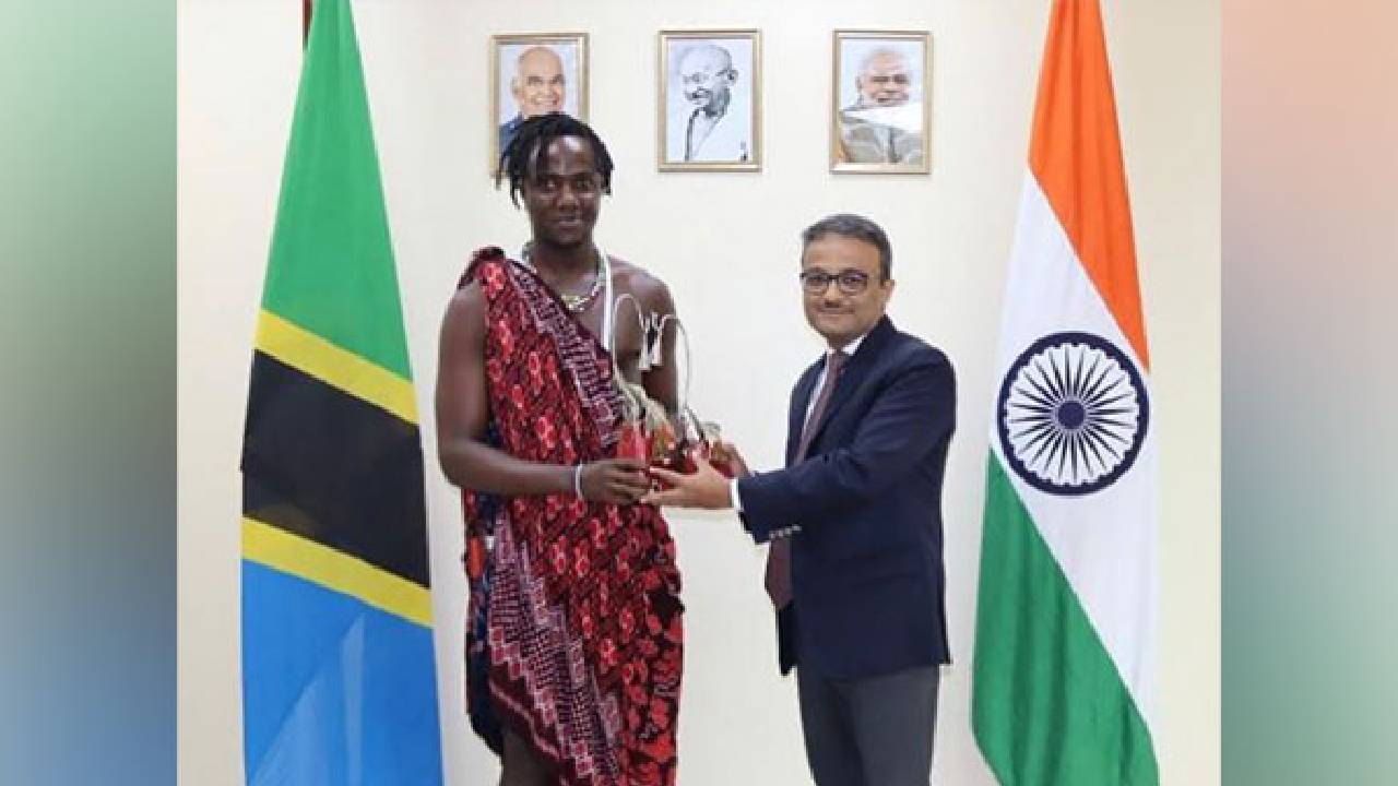 Indian High Commission in Tanzania honours social media lip-syncing sensation Kili Paul